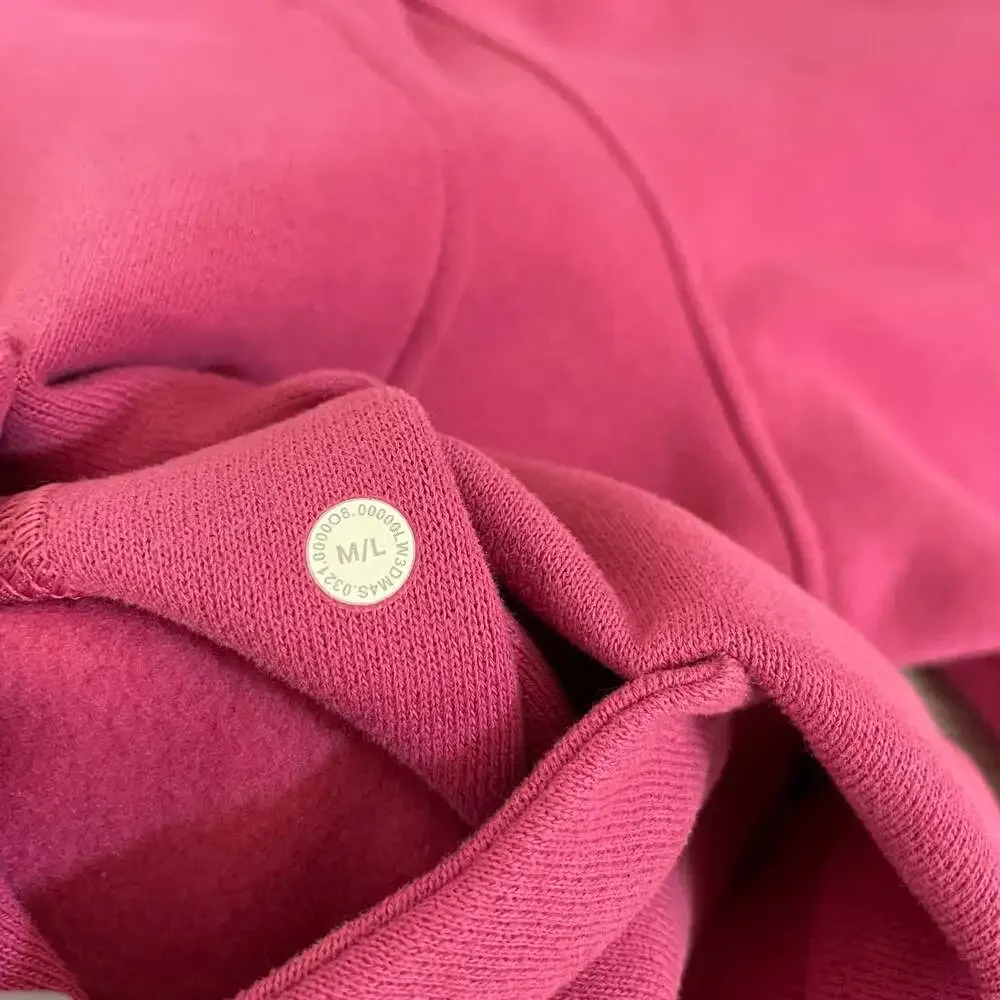 Lululemon Scuba Oversized Half-Zip Hoodie Pullover Pink Lychee M/L